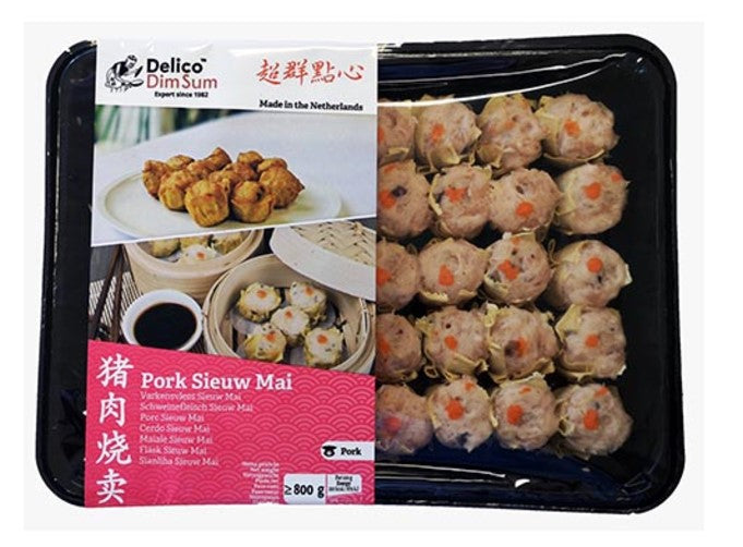 Delico Dim Sum Pork Siu Mai 超群豬蝦燒賣 800g (40pcs) x10