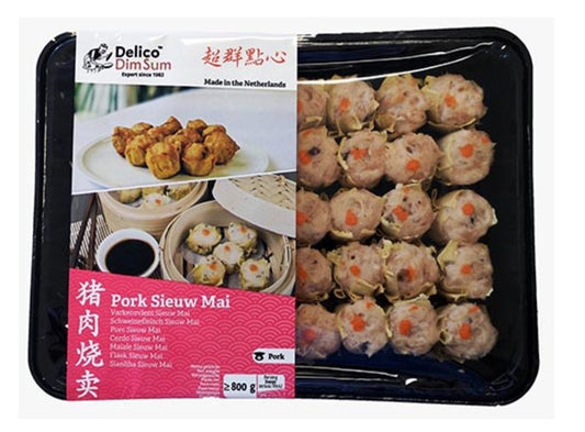 Delico Dim Sum Pork Siu Mai 超群豬蝦燒賣 800g (40pcs) x1