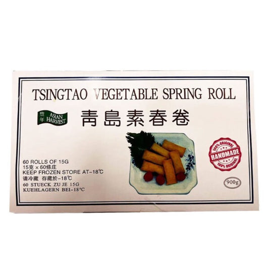 21165 Chả giò mini rau củ Tsingtao 青島齋春卷 Cha gio chay Thanh Dao x 10