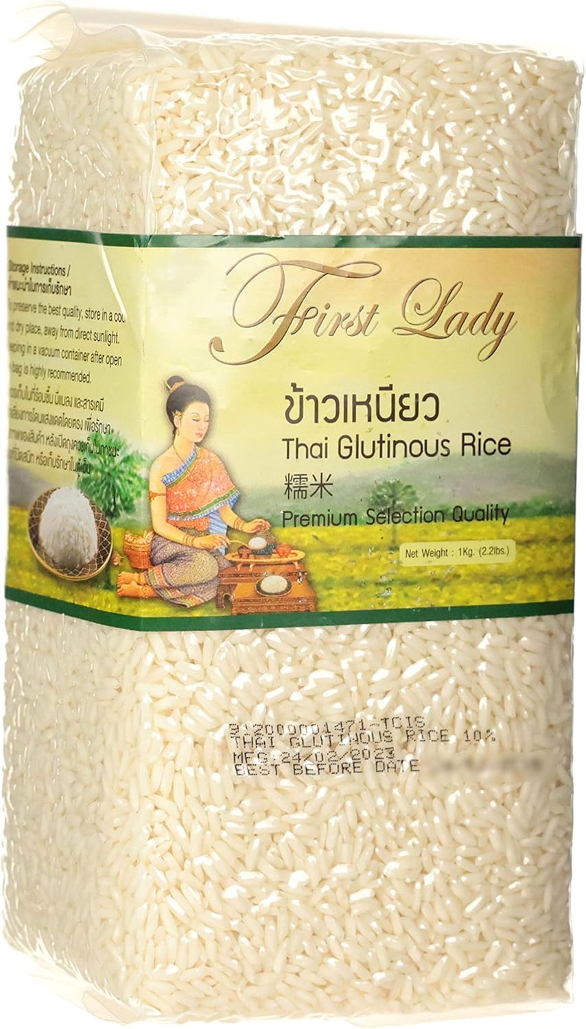 FIRST LADY Thai Glutinous Rice 第一夫人泰國真空糯米 1KG x 1