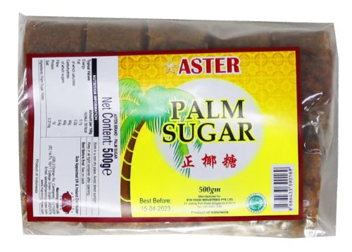 ASTER Palm Sugar (Gula Jawa) 棕榈糖 Duong Thot Not 500g x 1