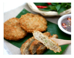 Dimsum Viet Pork Cake With Green Glutious Rice 青米豬肉卷 Cha Com Ha Noi 500g x 1