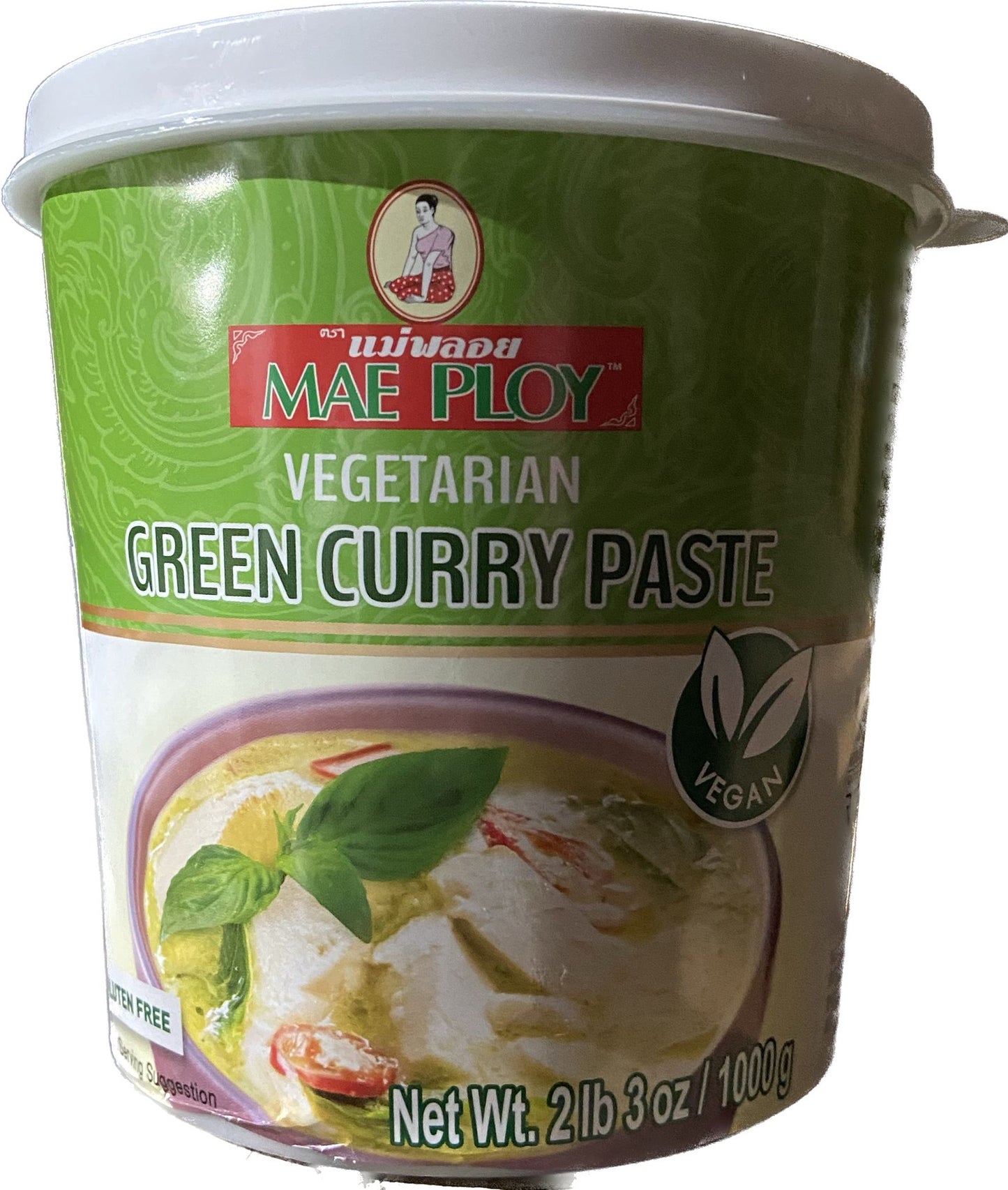 Mae Ploy Green Curry Paste綠咖喱醬 Sot Cari Xanh 1KG x 1