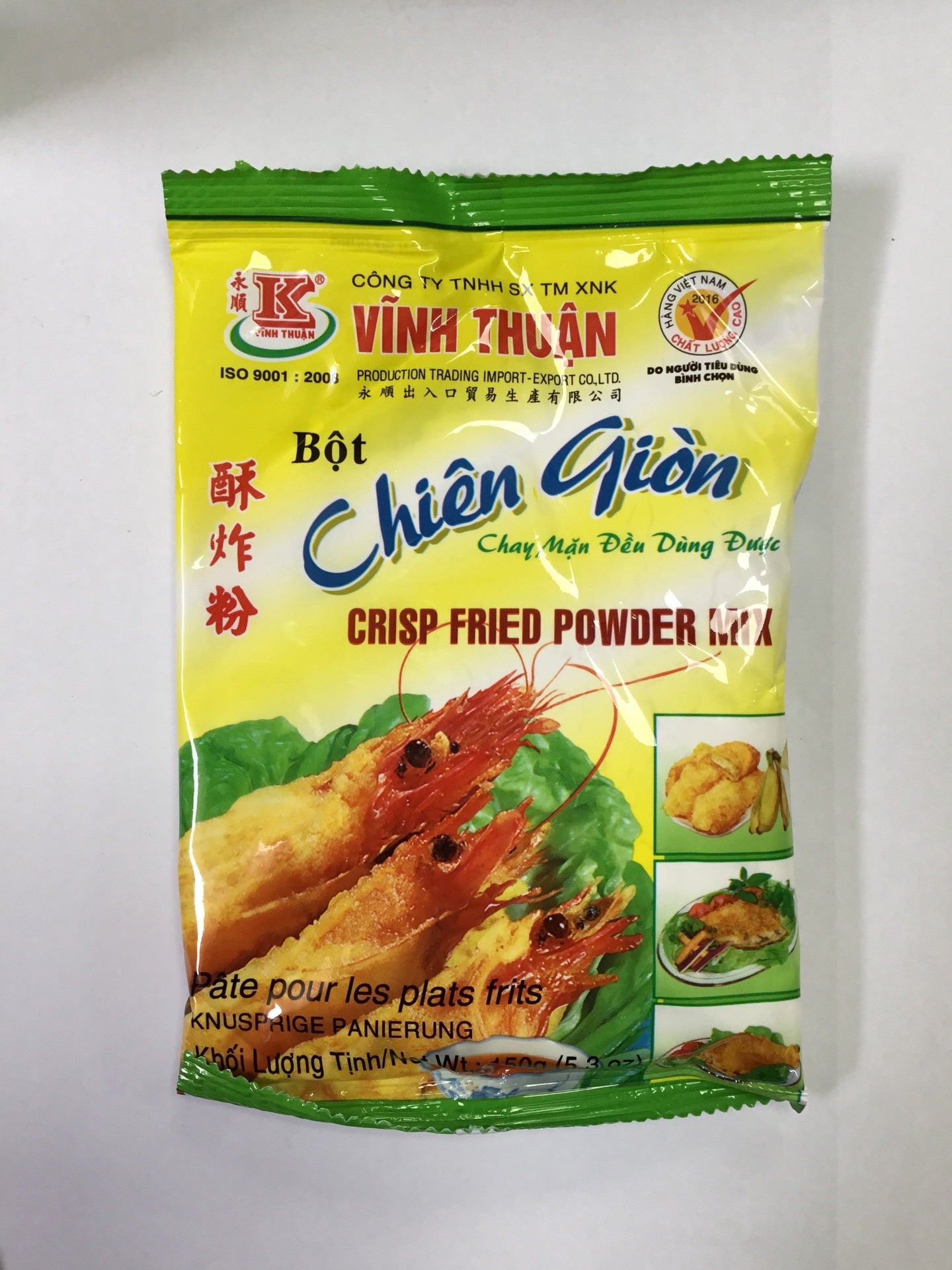 11000-Vinh Thuan- Bot Chien Gion 脆炸粉混合料 60x150g