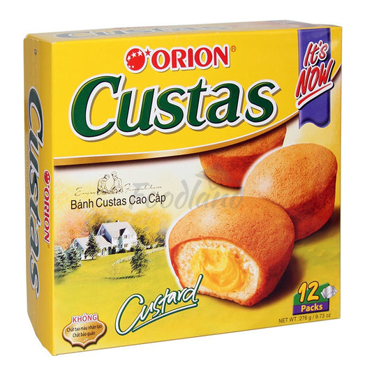 20137 Orion Custard Cake Banh bong lan trung (23gr x 12) x 1