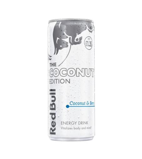 47096 Red Bull Energy Drink Coconut Berry 紅牛能量飲品椰子莓果味 Nuoc Tang Luc dua dau tay 250ml x 1