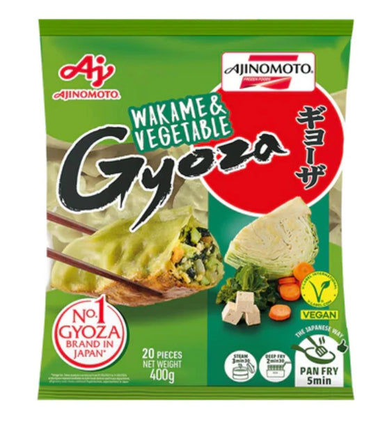 Ajinomoto Wakame & Veg Gyoza 400g x12 (BOX)