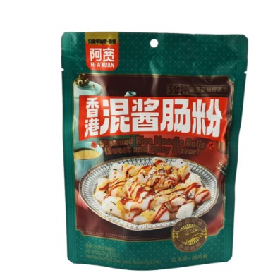 AK Noodle Rolls (Bags) - Sweet & Spicy 阿寛混醬腸粉(袋) Mi Cay Ngot 255g x 1