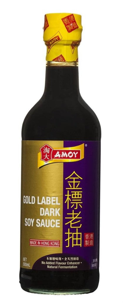 Amoy Gold Label Dark Soy Sauce 淘大金標老抽 500ml x 1