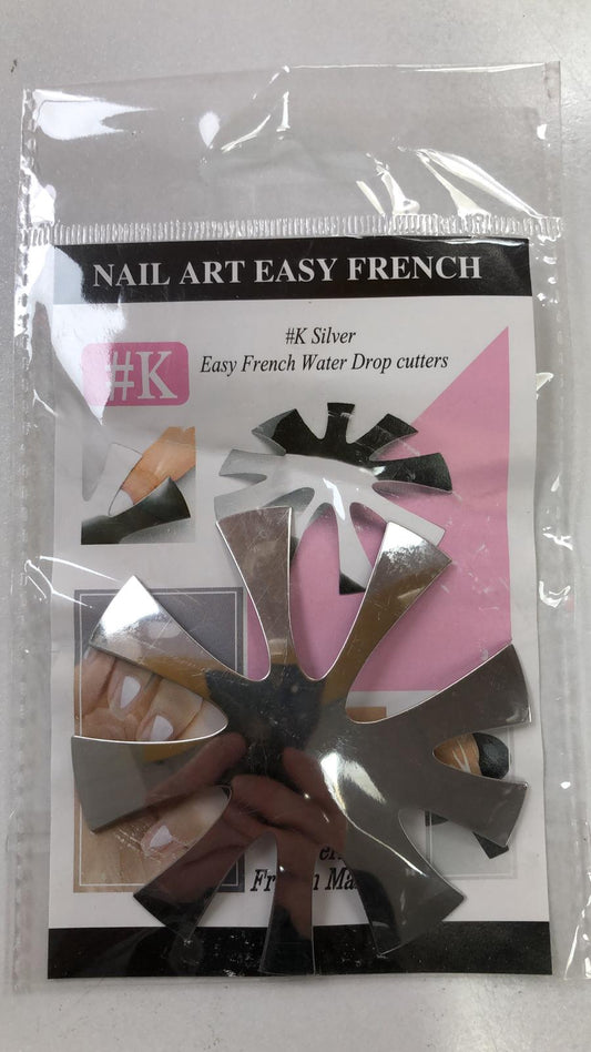 Cutter Pink & White EasyFrench Poly Tips