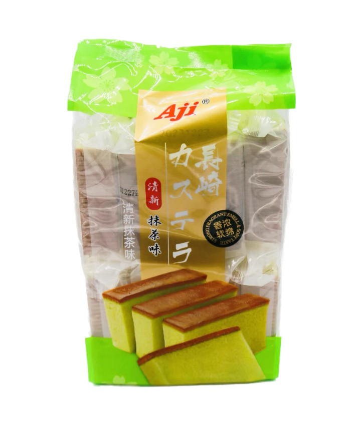 Aji Nagasaki Style Cake - Matcha Aji長崎蛋糕-抹茶330g x1