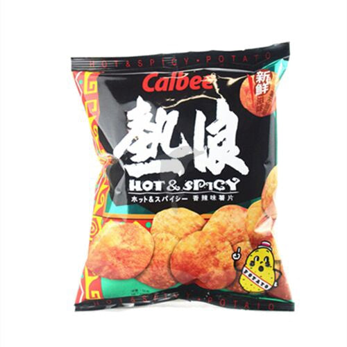 CALBEE - KHOAI TÂY NÓNG 卡樂B熱浪薯片 55g x1