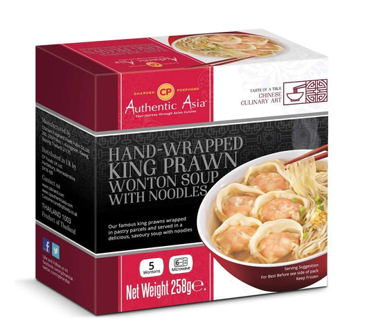 CP Prawn Wonton Soup with Noodles CP鮮蝦手工雲吞面 258g x1