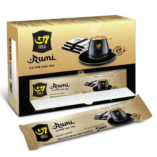 Cafe G7 Gold Instant Coffee Rumi 即溶咖啡 (18g x 14) x 1