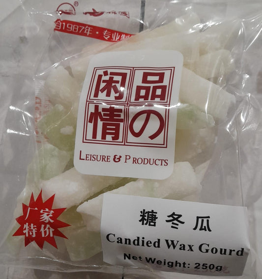 Candied Melon 休閒食品糖冬瓜 250g x1