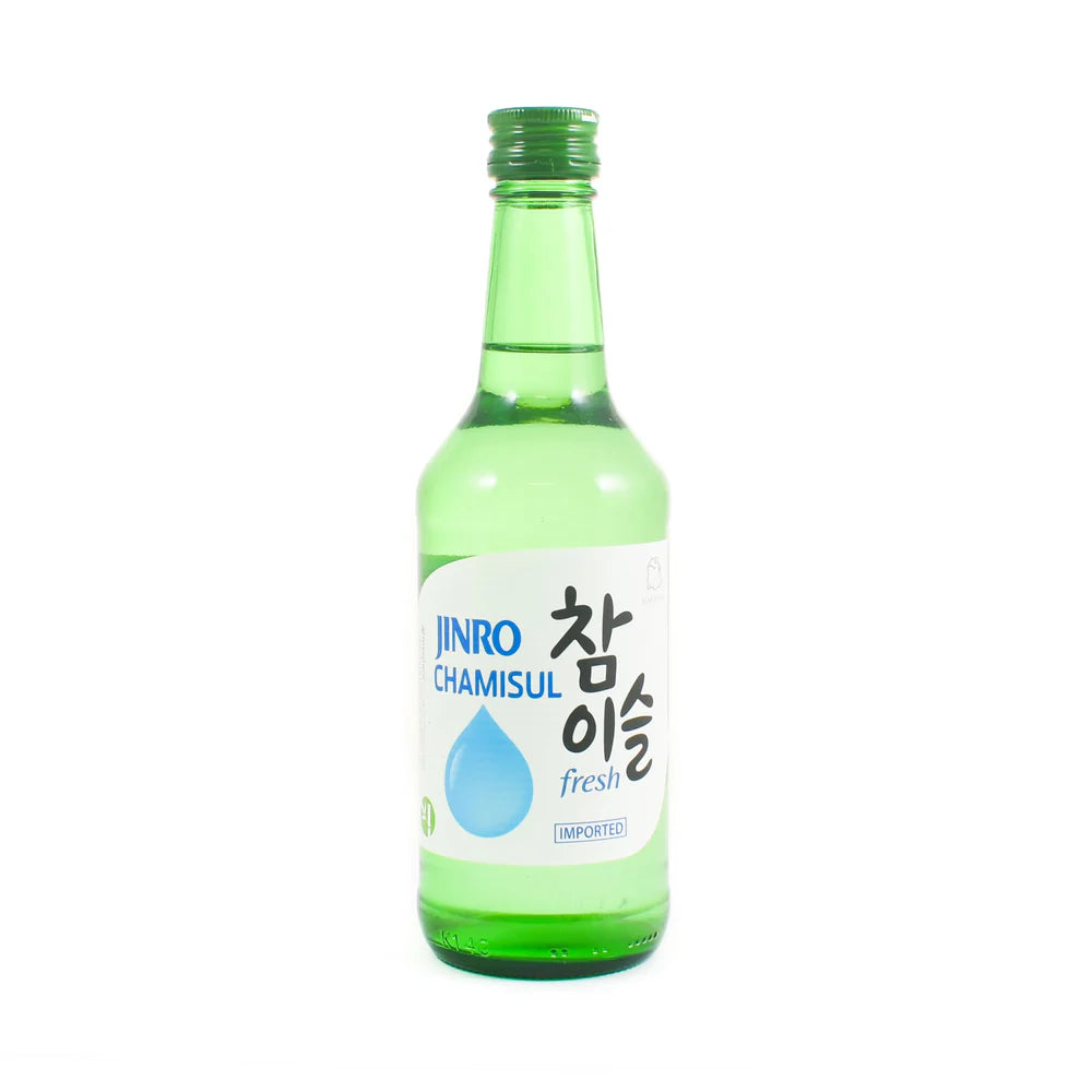 Jinro Chamisul Soju - Peach Flavor 韓國燒酒 (桃味) Soju Han Quoc (Huong dao)13% Alc./Vol 350ml x1