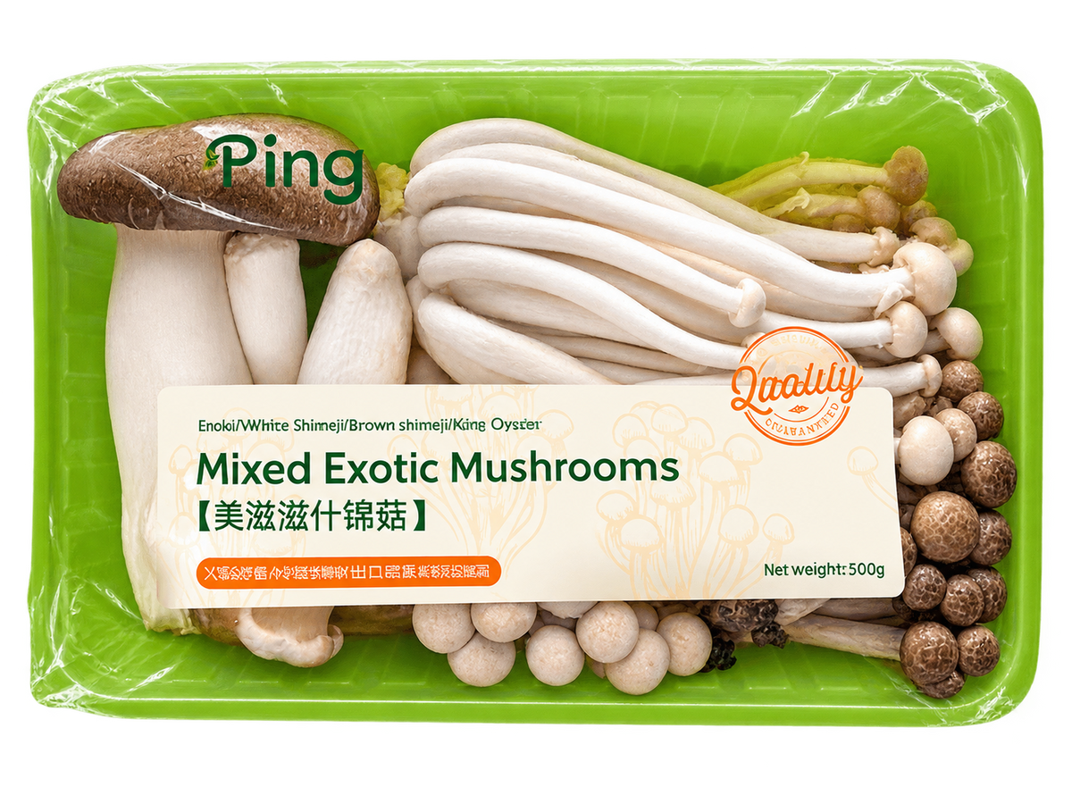 新鮮什錦菇雜菇拼盤400g x1