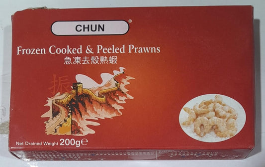 Chun SK Cooked & Peeled Prawns 熟去殼蝦(100/200) 200g x1