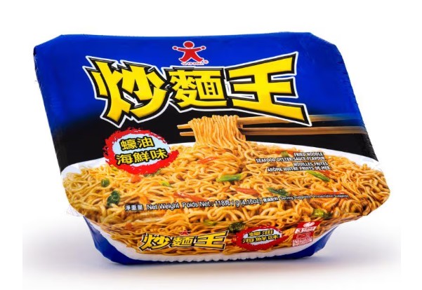 DL Fried Noodle -Seafood Oyster Sauce公仔麵炒麵王-蠔油海鮮118g Oyster Sauce公仔麵炒麵王-蠔油海鮮118g