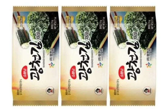 Kwangcheon Dorirak Seasoned Sweed 廣川紫菜小食 (5gx16) x1