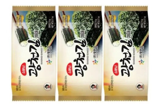 Kwangcheon Dorirak Seasoned Sweed 廣川紫菜小食 (5gx16) x1