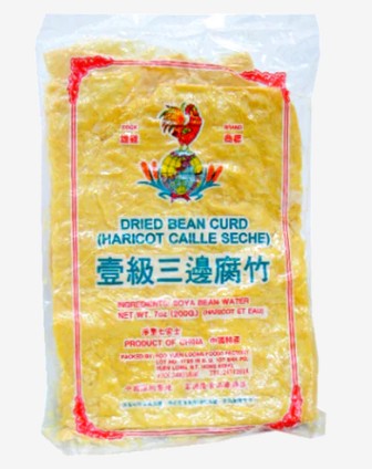 FYL Bean Curd Sheets 富源隆三邊腐竹 200g x 1