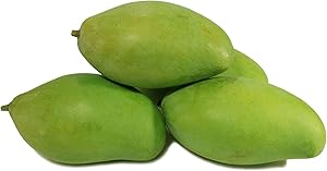 Fresh Thai Green Mango (Sour Mango) Xoai Xanh Thai Chua 1kg x 1pack