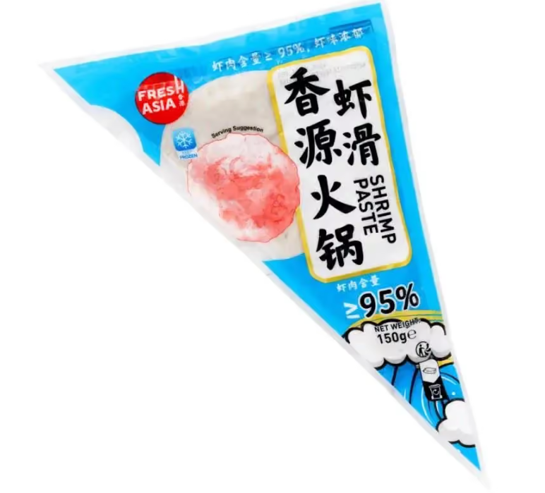 21155 Tôm Viên HANSS Chân Mèo 貓爪鮮蝦丸 Tom vien hinh chan meo 200g x30