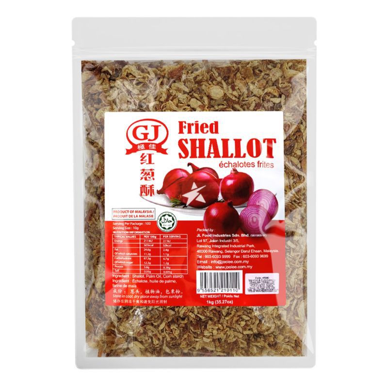 GJ Fried Shallot 紅蔥酥 Hanh Phi 1kg x 1