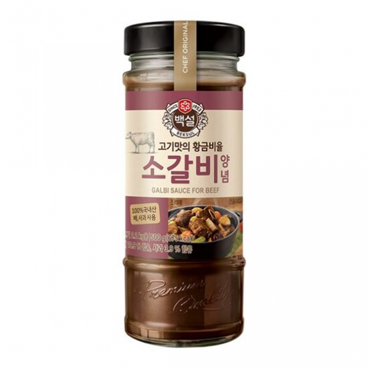 Beksul BBQ Sauce For Grilled Beef (Galbi) 牛肋骨醬 Sot uop bo BBQ 290g x1