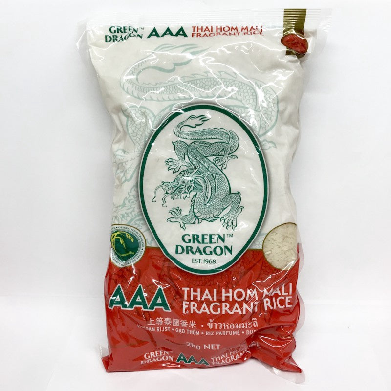 43343 Green Dragon Thai Fragrant Rice 青龍牌泰國香米Gao thom 2kg x1