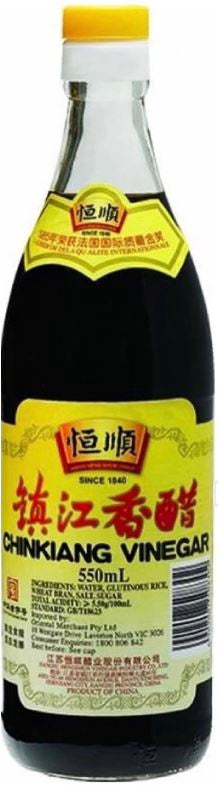 Giấm HS Chinkiang 恒顺鎮江香醋 Giám Trấn Giang 500ml x 1