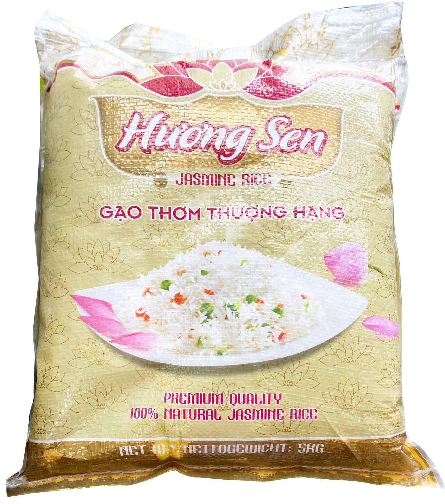 Gạo Thơm Hương Sen 香米 Gạo Thơm Thượng Hàng 5kg x1