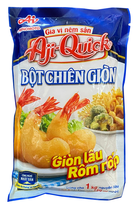 Bột Chiên Giòn Ajiquick Cho Hải Sản Bot Chiên Gion Hải Sản 150gr x 1