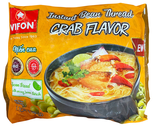 Cua Đậu Vifon Flv 蟹味即食粉丝 Miền Cửa An Liên 50g x1