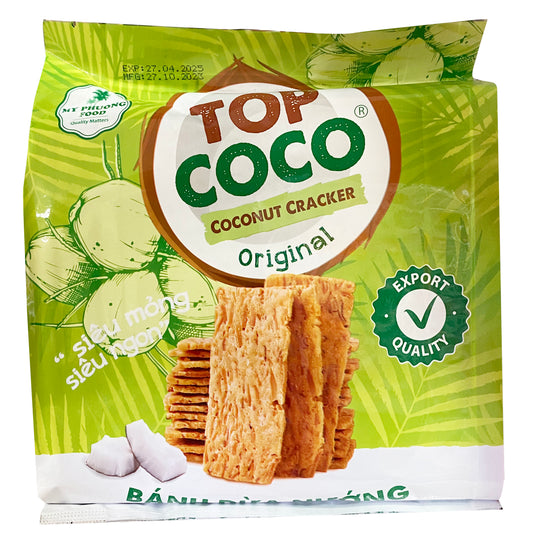 Top Coco Coconut Cracker 椰子餅乾Banh Dua Nuong 150gr x 1