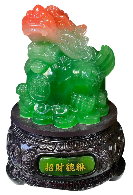 Pixiu Statuette For Praying All Colour Ty Huu Cac Mau S3 1pc x 1