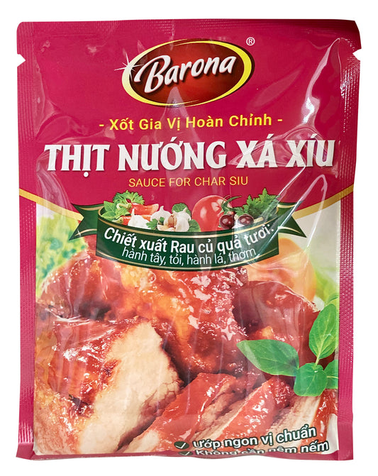 Barona Charsiu Paste Xot Gia Vi Hoan Chinh Thit Nuong Xa Xiu 80gr x 20 x 4