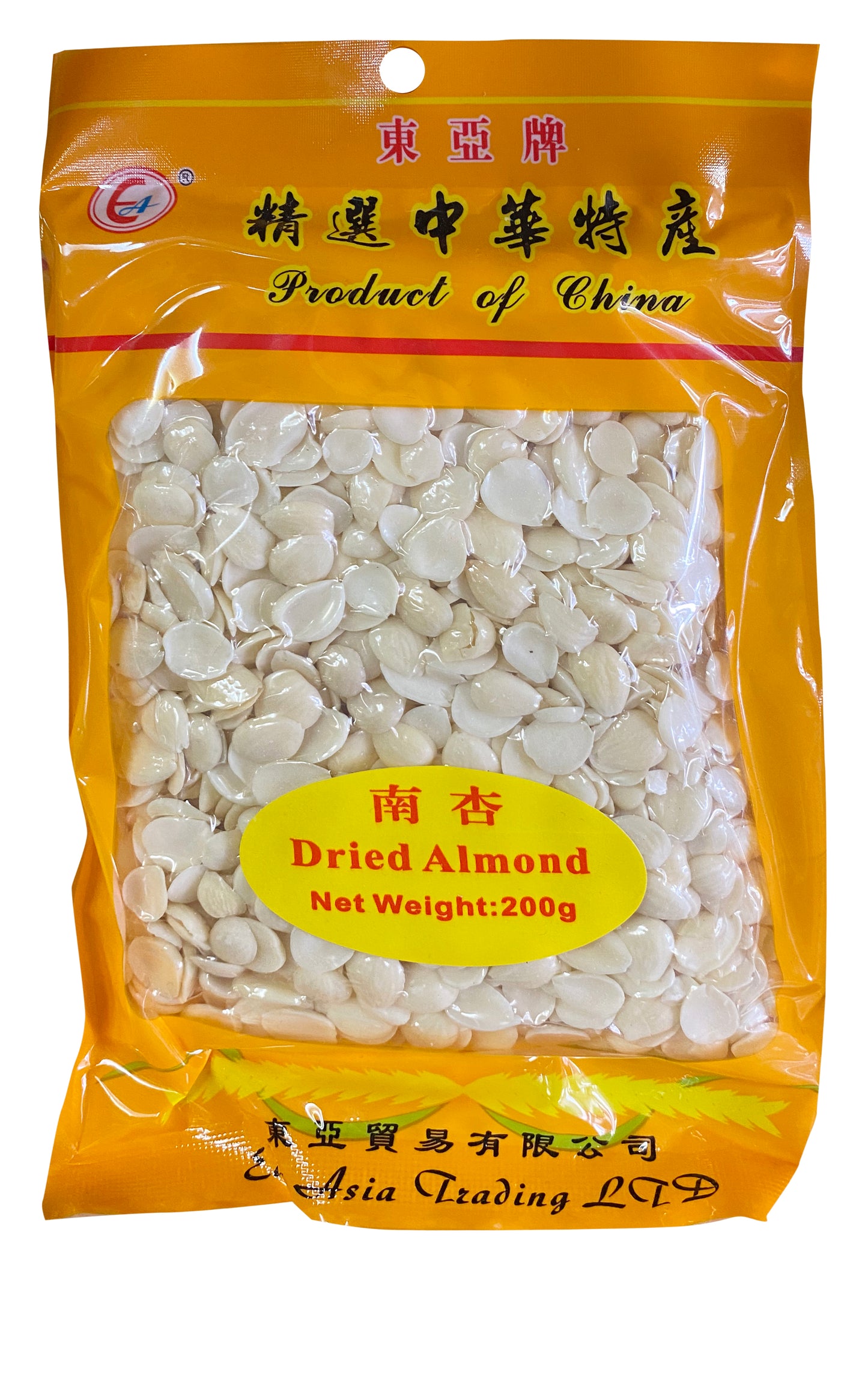 EA Dried South Almond 南杏200g x50