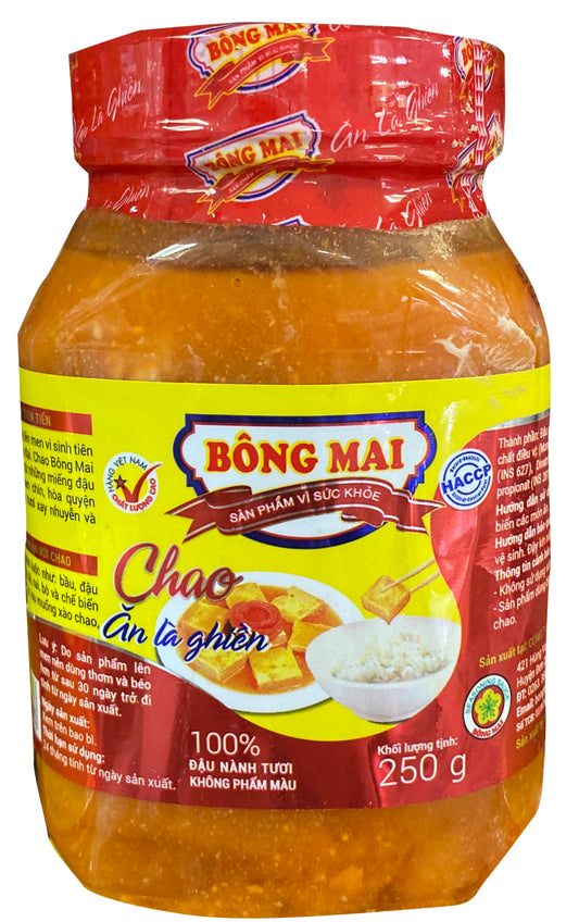 Bong Mai Preserved Beancurd Chao Bong Mai 170ml x 1