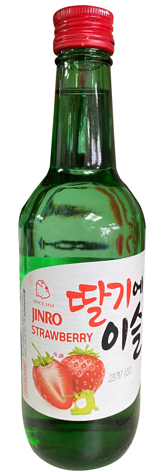 21031 Jinro Chamisul Soju (Dâu) 韓國燒酒 (草莓)13% Alc./Vol 360ml x20