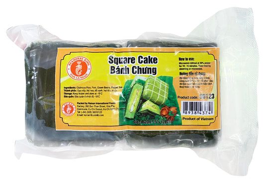 Seahorse Vietnamese Square Cake Banh Chung Dac Biet 2pc x 1