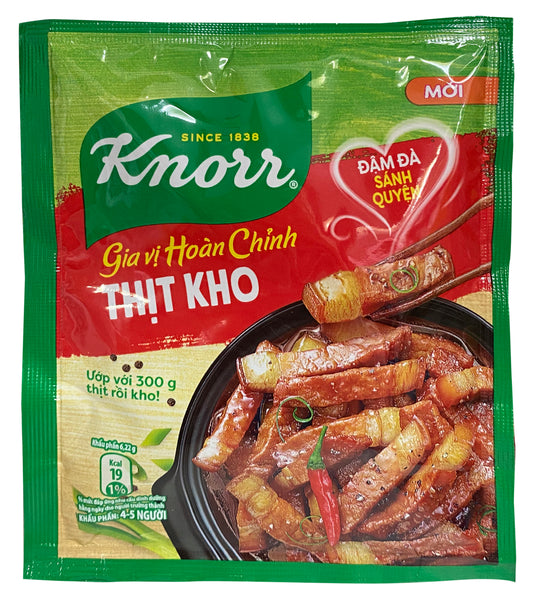 Thịt Heo Hầm Knorr Gia Vị Hoàn Chính Thịt Kho 28g x1