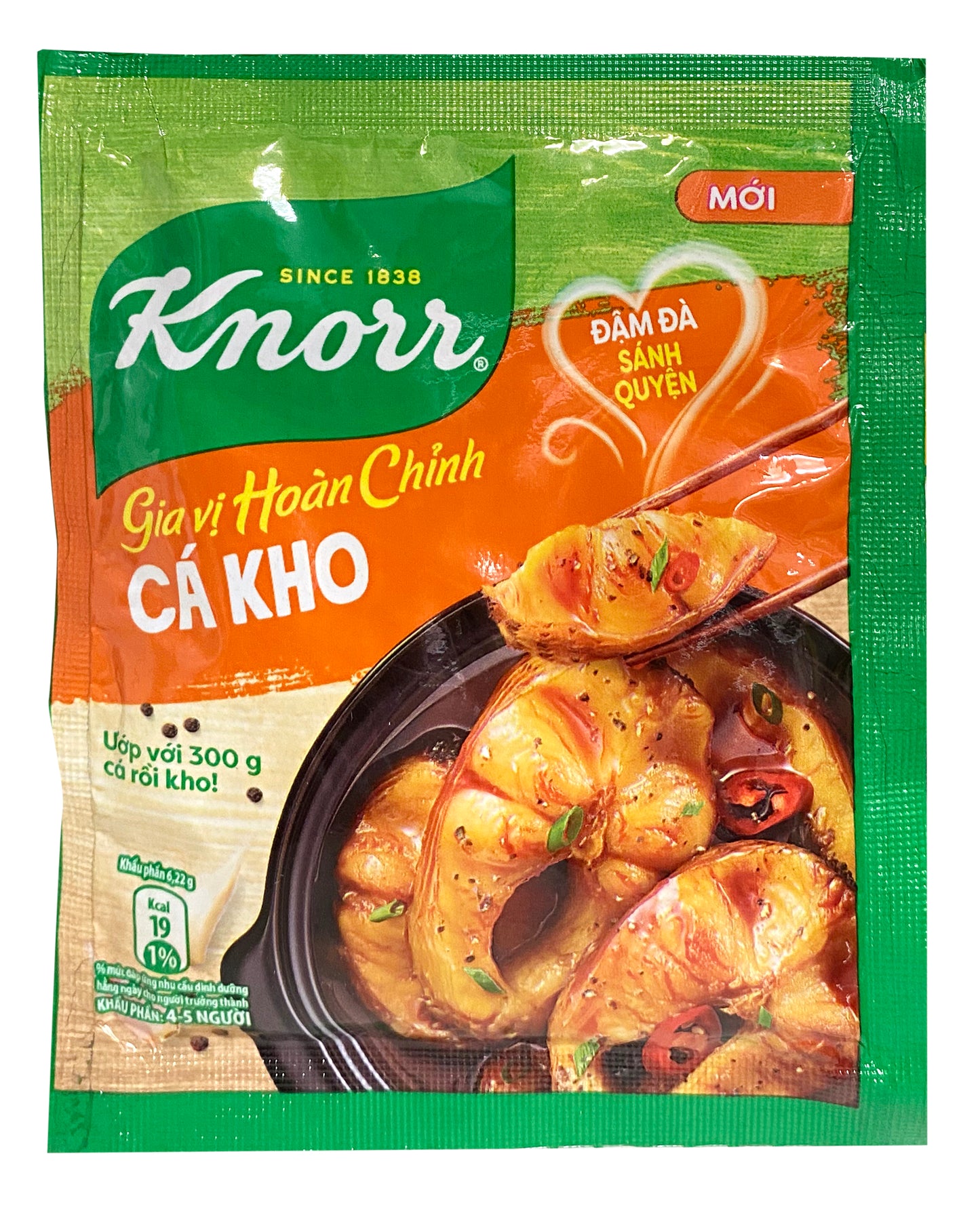 Bột Gia Vị Knorr Cá Kho 腌鱼调味料 Gia Vi Hoàn Chính Cà Kho 28g x1