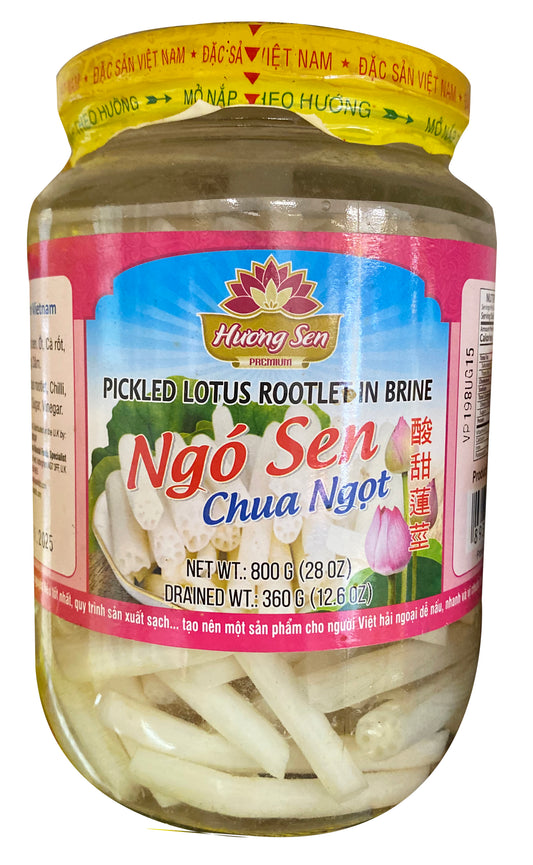 Củ sen ngâm Hương Sen Ngô Sen Chúa Ngọt 800g x 1