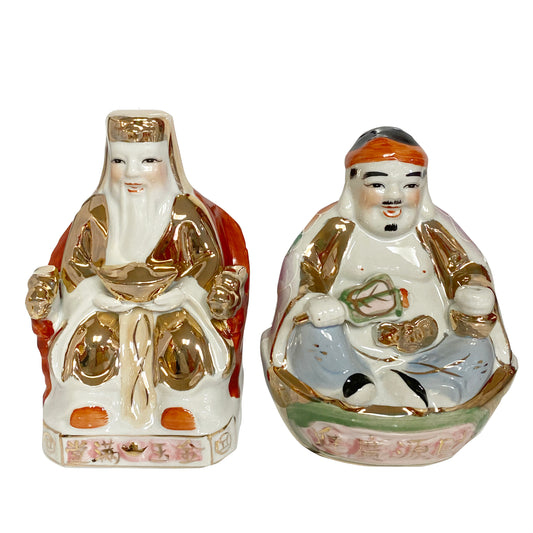 Couple Of Earth God Statue Cap Tuong Tai Dia Size 15cm 1set x 1