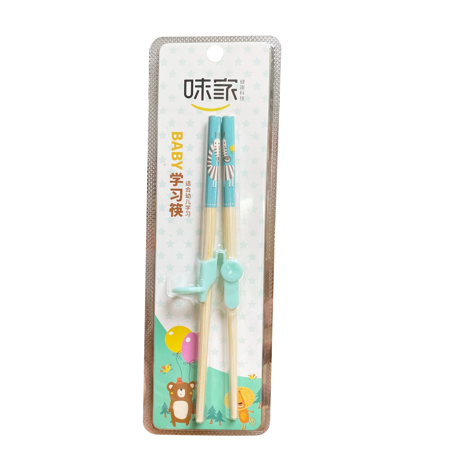 Children Chopsticks (XS3234)味家兒童學習筷 Dua Tre Em 1prs x 1