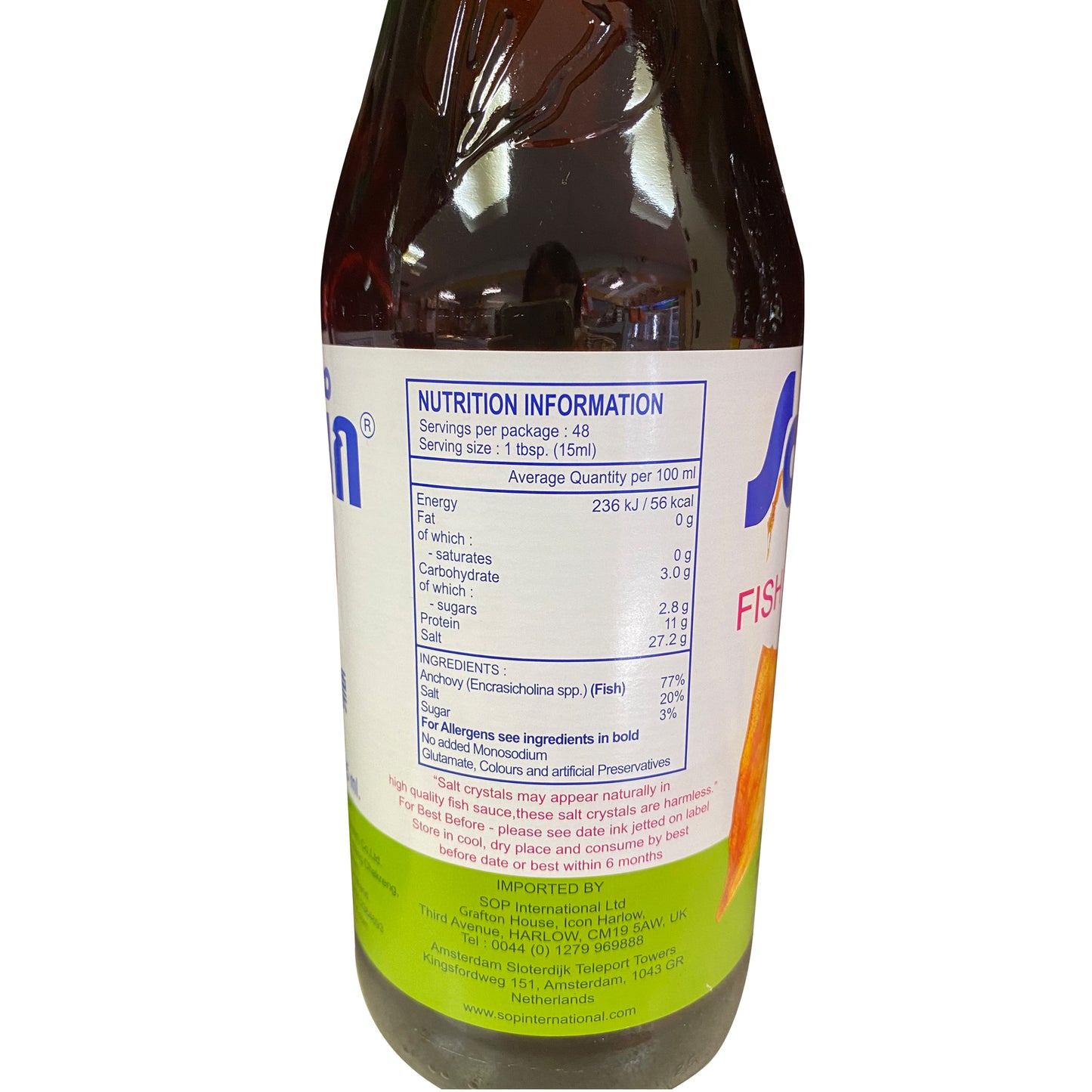 Nước mắm mực 鮮魚標 香甜魚露Mẩu Mục 725ml x 1