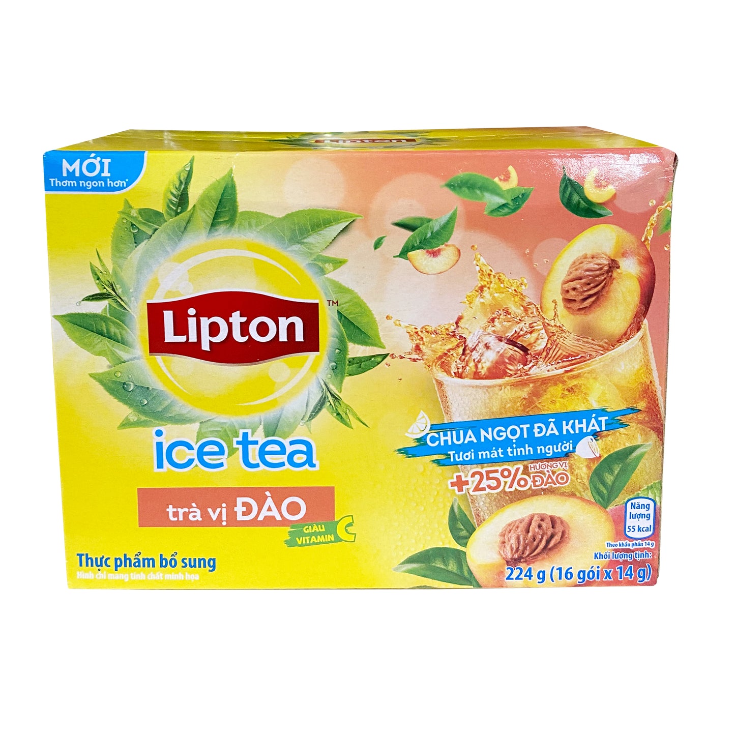 Lipton Icetea 桃子口味 Tra Dao 14gr x 16 x 1