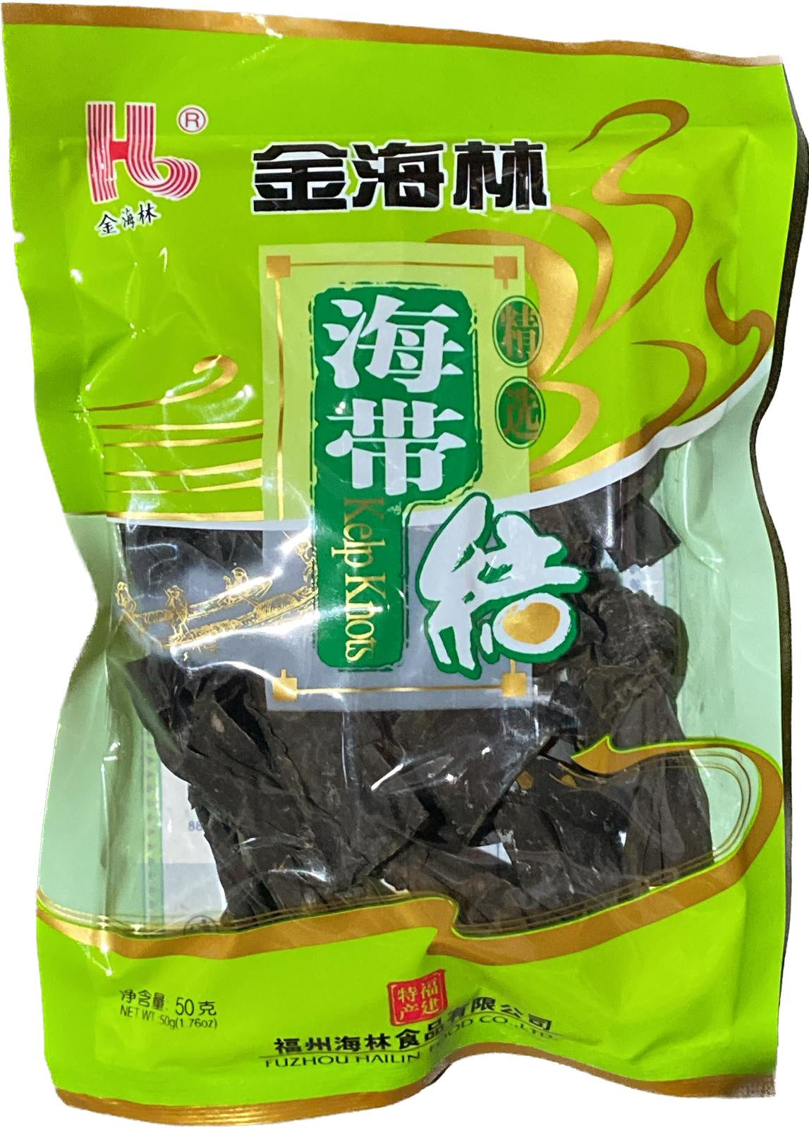 JHL Kelp Knots金海林海帶結Rong bien cat lat 50g X1